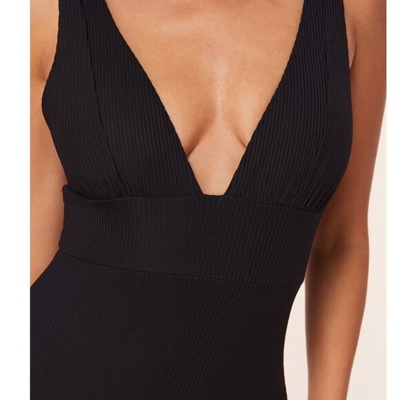 NWT Andie Swim | The Mykonos One Piece Ribbed Black (XL-Long Torso) - Picture 9 of 16